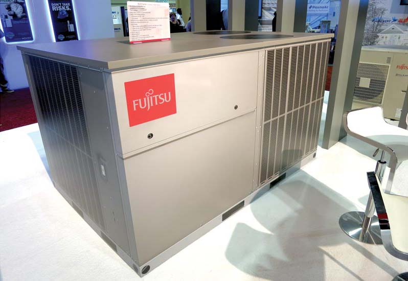 The Airstage J-IIIL heat pumps in the VRF system line.