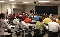 Training HVAC technicians.