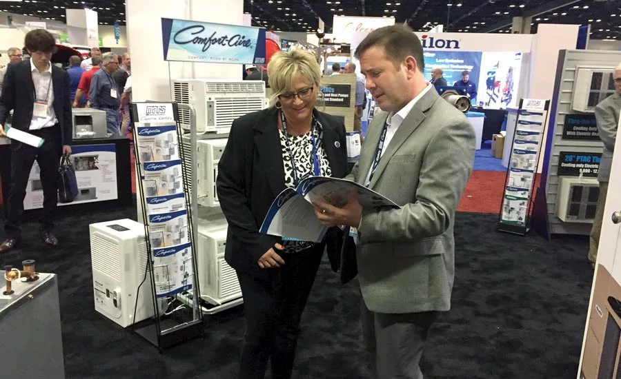 MARS/Heat Controller used its booth at the AHR Expo to demonstrate its solutions for the multifamily market.