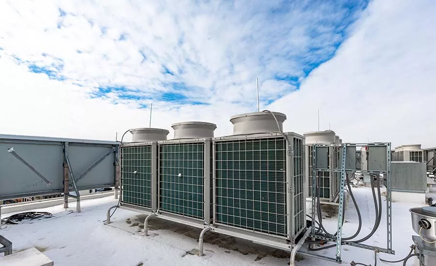 METUS CITY MULTI R2-Series outdoor unit.