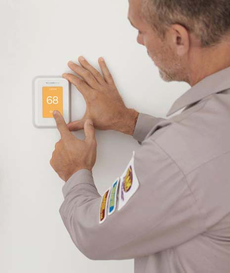Smart thermostat.
