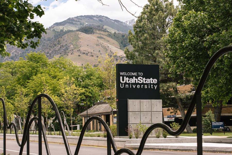 Utah State University’s main campus.