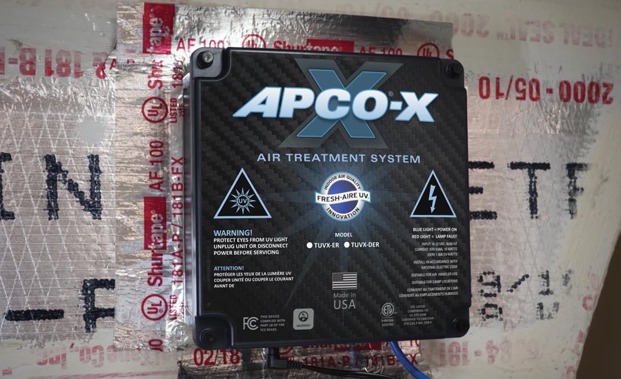APCO-X Air Treatment System.