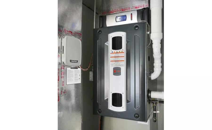 Furnace Utility Closet.
