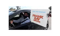 Pandemic Causes HVAC Firm to Get Creative with Hiring Event A successful applicant at the Dec. 10 drive-through hiring event at Frank Gay Services celebrates his hiring.