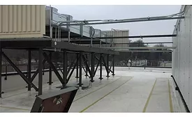 Air-cooled condenser.
