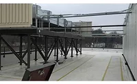 Air-cooled condenser. Air-cooled condenser.