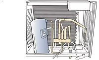 Equipment cooling capacity diagram.