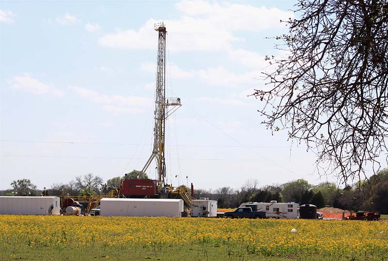 Texas Gas Production.