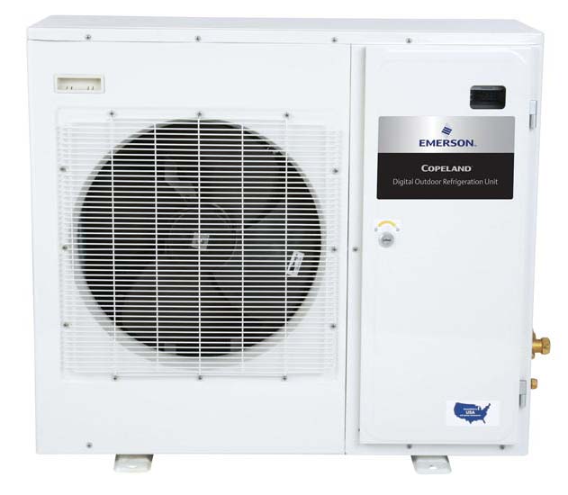 Copeland Digital Outdoor Refrigeration Unit.
