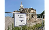 Michigan state capitol.