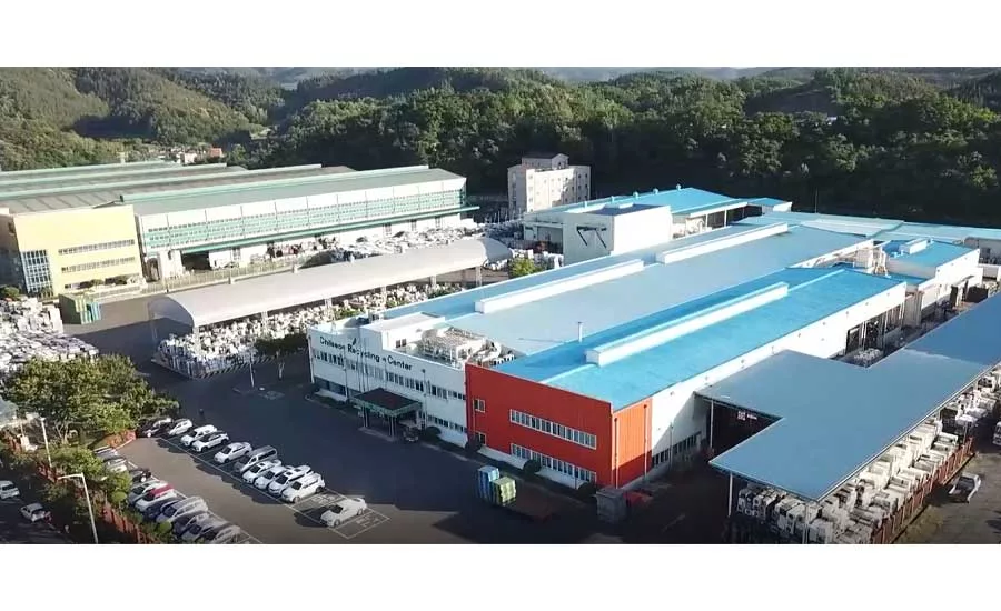 Recycling-plant