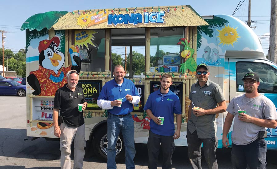 Employees at Eanes Heating and Air Conditioning.