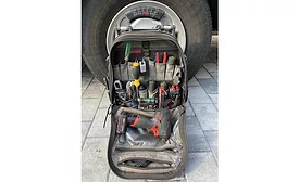 HVAC Tool Backpack.