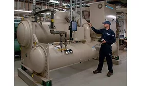 Water Cooled Chiller Service.