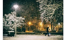 Winter weather.