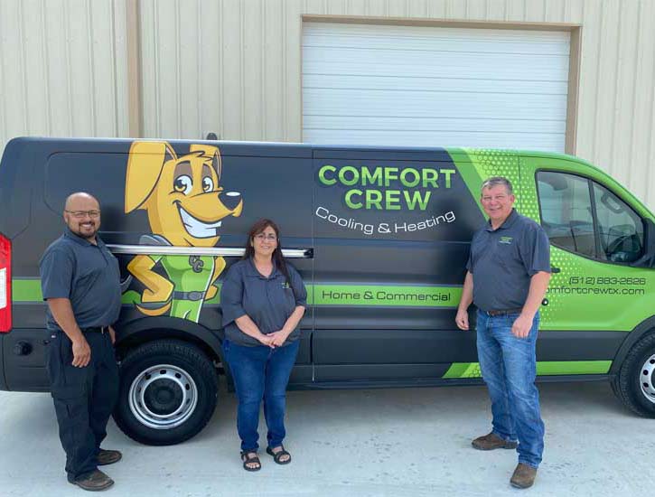 Comfort Crew Heating and Cooling.