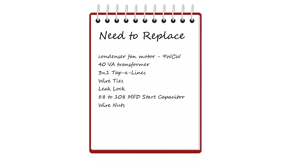 Need to Replace list.