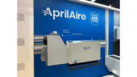 AprilAire’s patented ventilating dehumidifier.