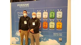 Arkema's Scot Swan and Glenn Haun.