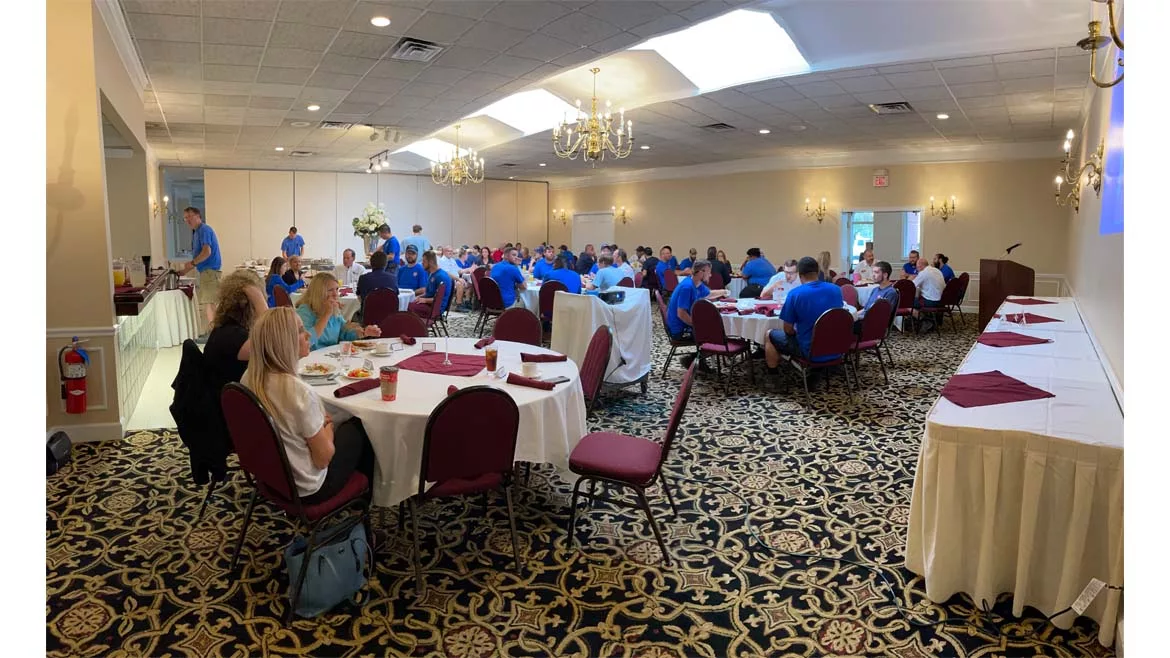 Employees of C&C Heating and Air Conditioning in Roseville, Michigan.