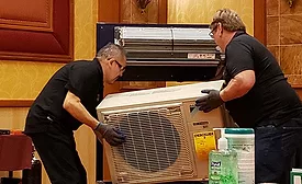 Installing an R-32 system.