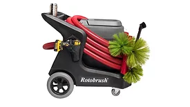 Rotobrush International’s BrushBeast duct-cleaning machine.