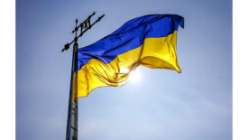 Ukraine Flag.