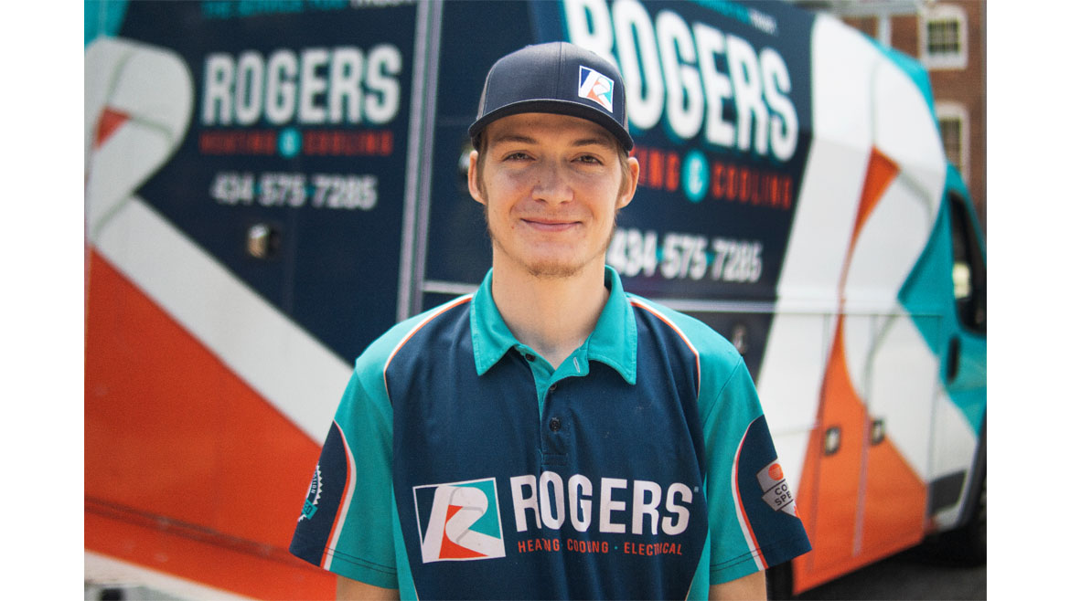 Andrew Lee Williams of Rogers Heating and Cooling.