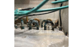 Evaporator Coil Leak.
