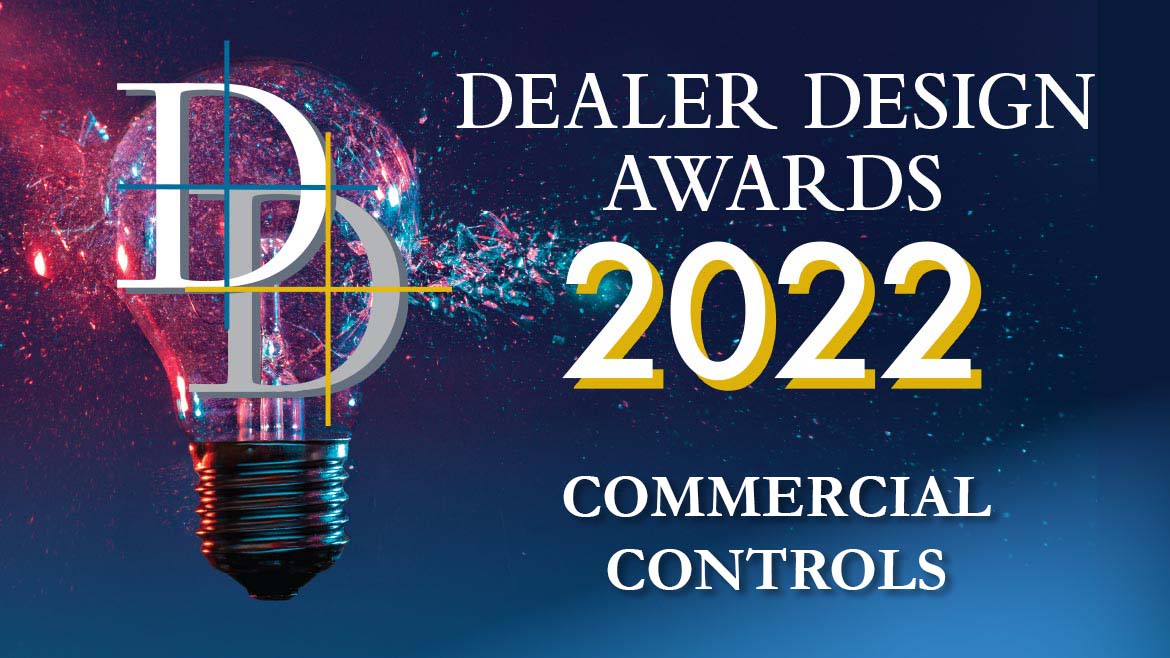 2022 Dealer Design Awards Commercial Controls.