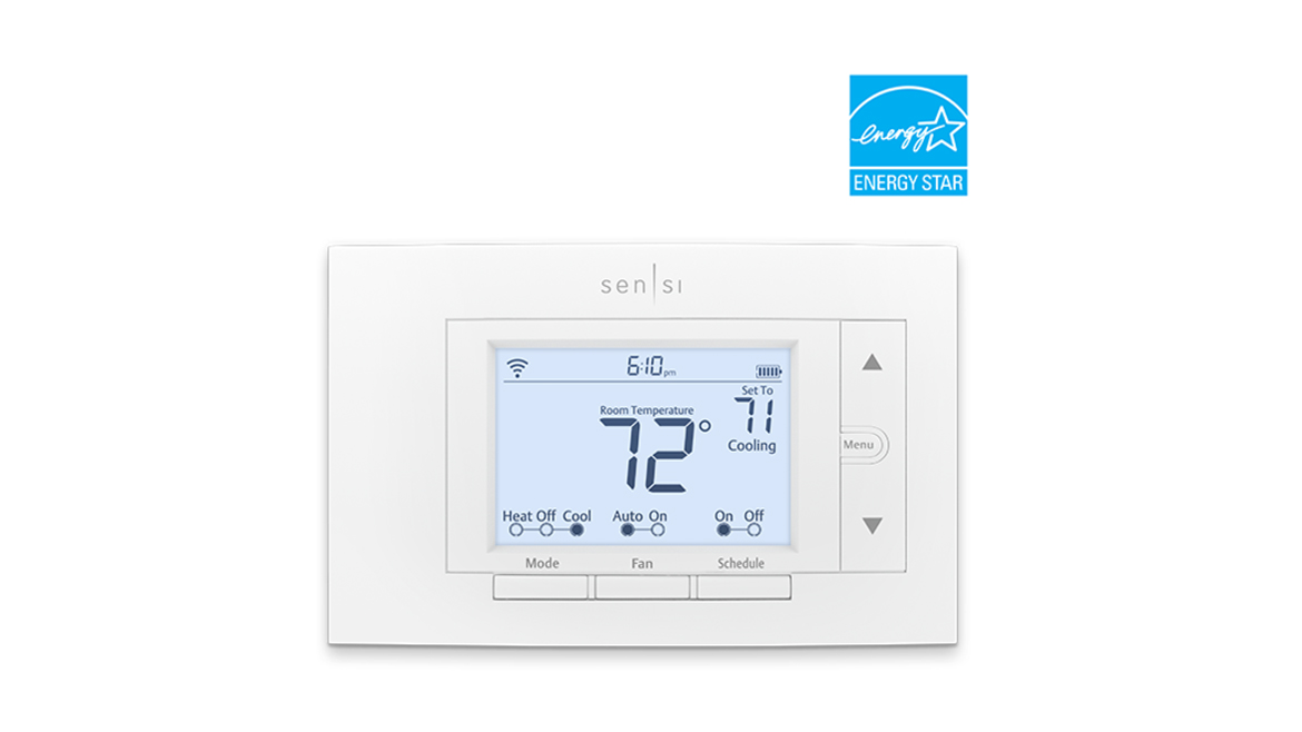 Emerson Sensi Smart Thermostat.