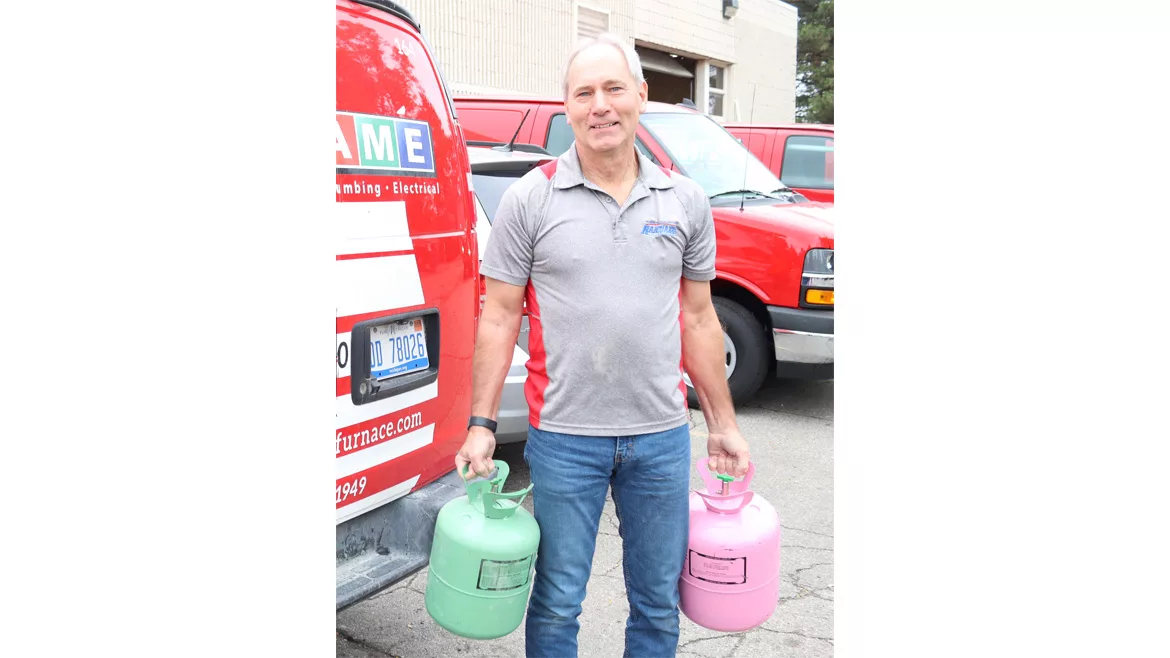 Refrigerant Technician