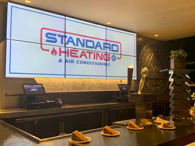 Standard Heating & Air Conditioning at U.S. Bank Stadium.