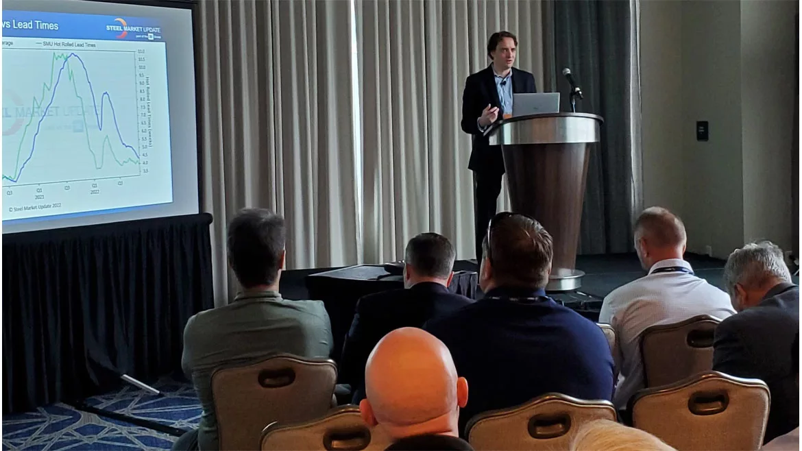 Michael Cowden, senior editor at Steel Market Update.