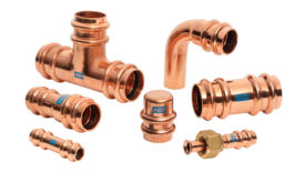Proprietary DualSeal™ Ring Design and other industry first innovations make Streamline® ACR Copper Press Fittings a trusted solution for flameless refrigerant joining.png