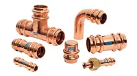 Proprietary DualSeal™ Ring Design Proprietary DualSeal™ Ring Design and other industry first innovations make Streamline® ACR Copper Press Fittings a trusted solution for flameless refrigerant joining.png