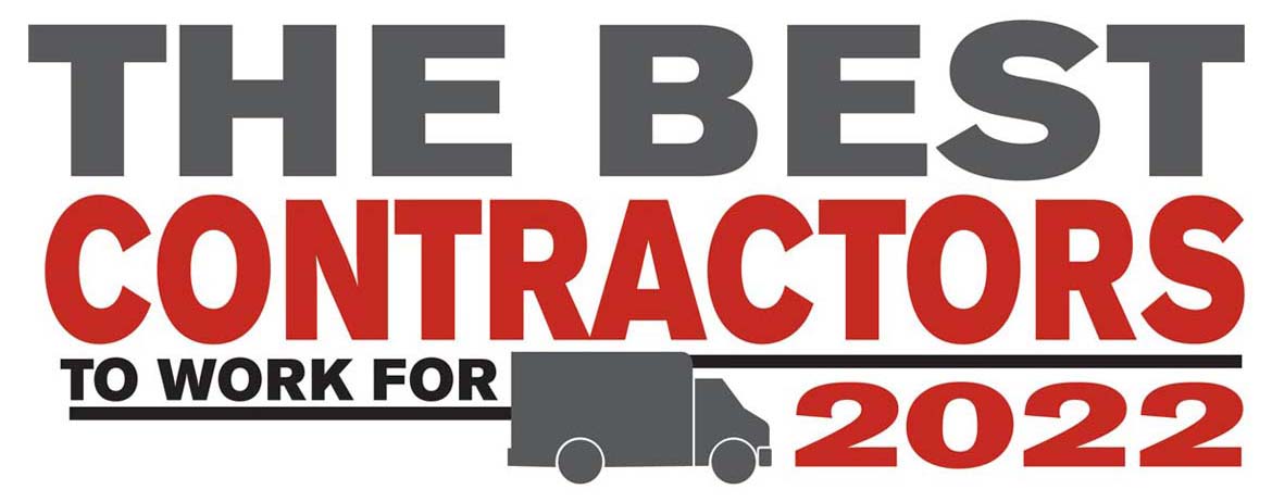 Best Contractor to Work For 2022 Logo.