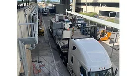 Chiller on Truck
