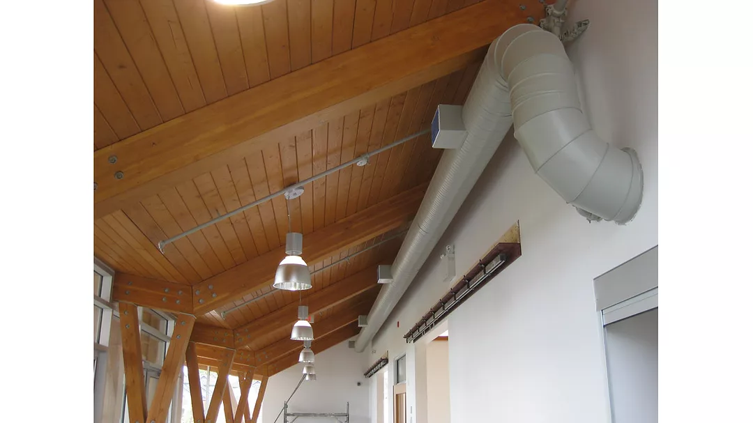 S Bonson Centre spiral duct