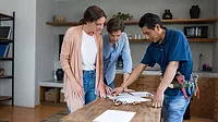 HVAC Professional with Clients