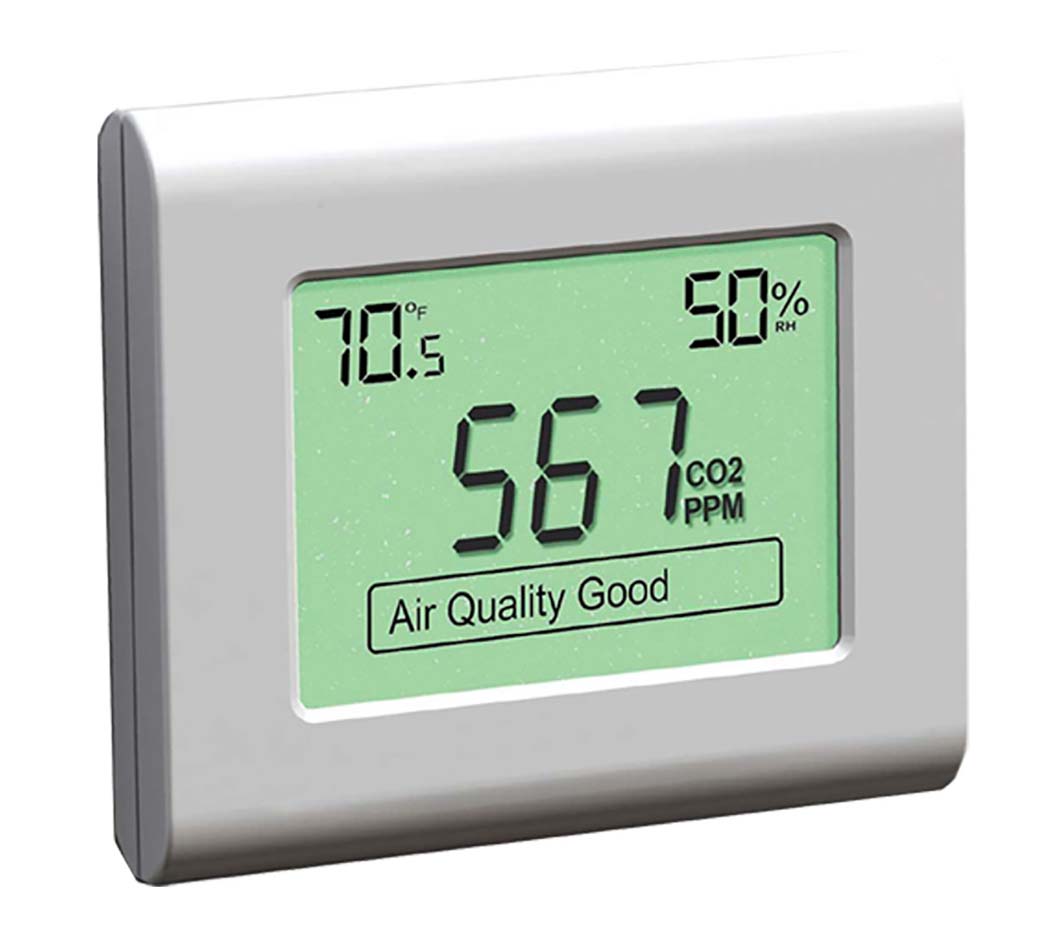 CO2 Temperature and Humidity Monitor CO2 TH.