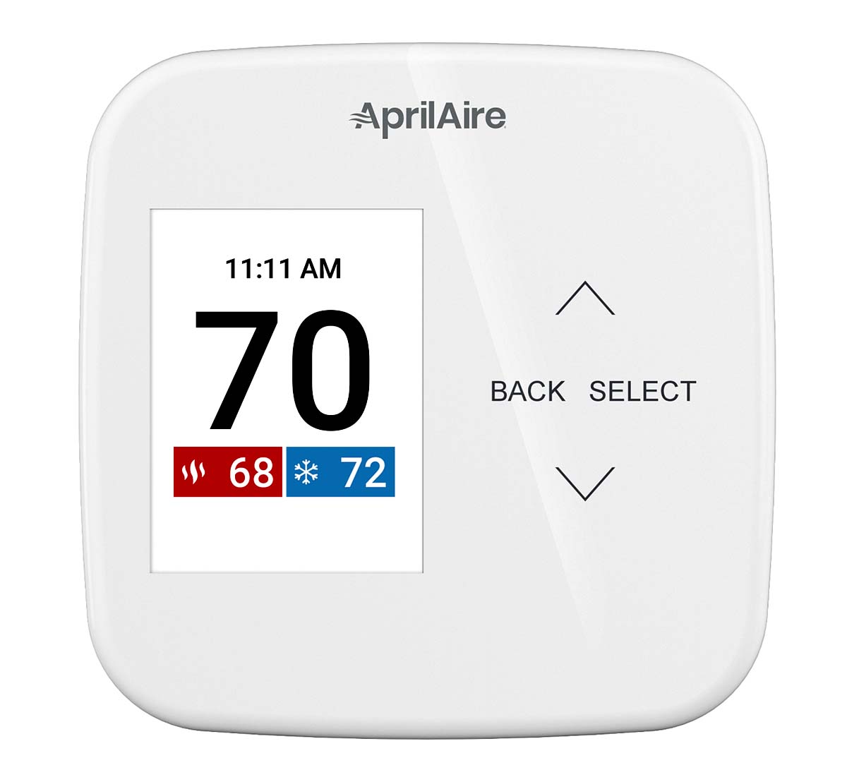 AprilAire Model S86 Wi-Fi Thermostat.
