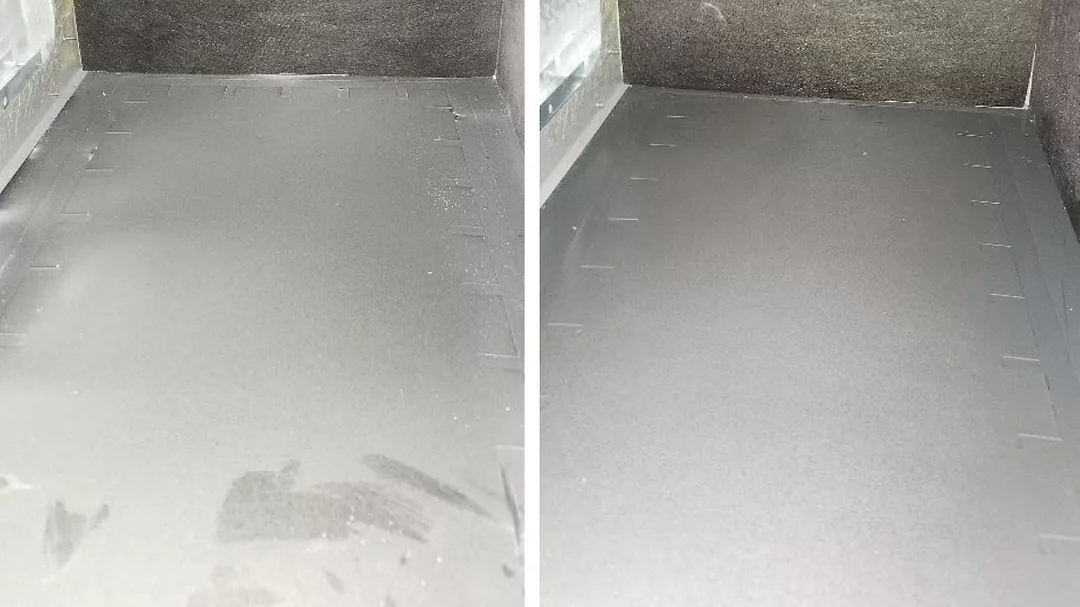 Drywall dust and ductwork