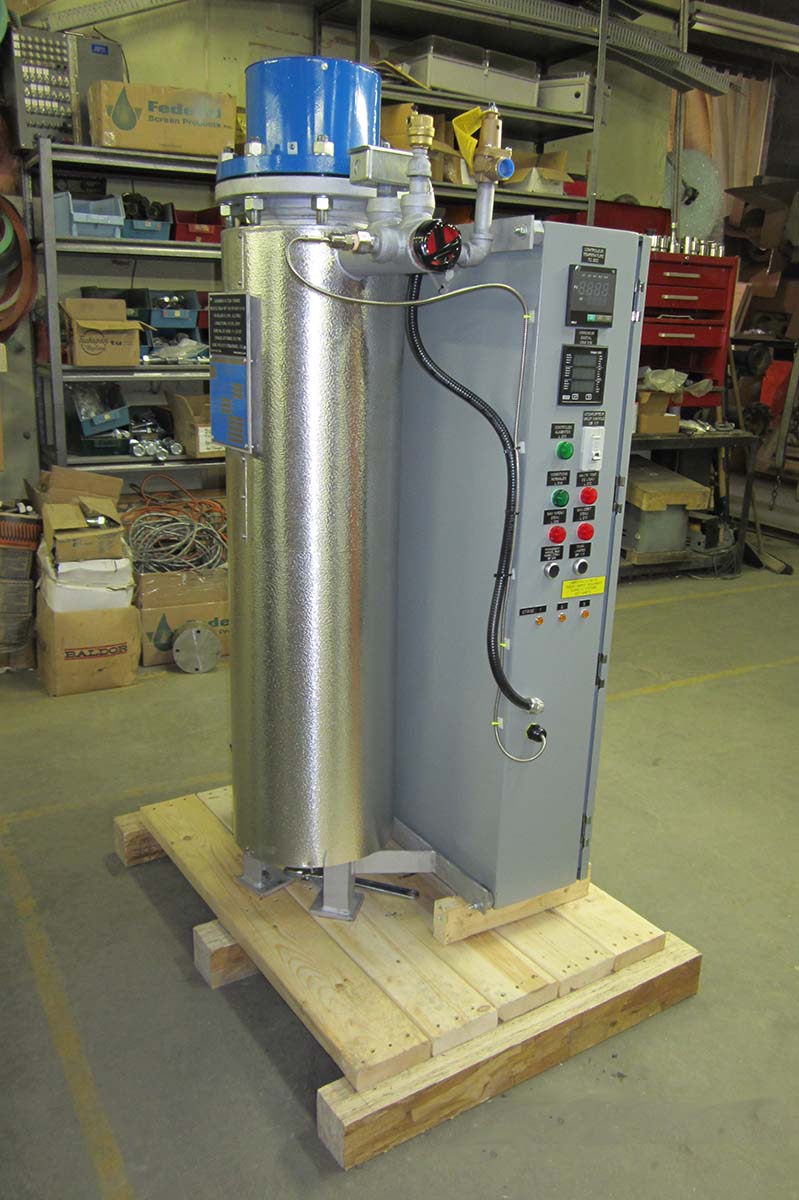 Acme Boilers Slim Retrofit on Pallet.
