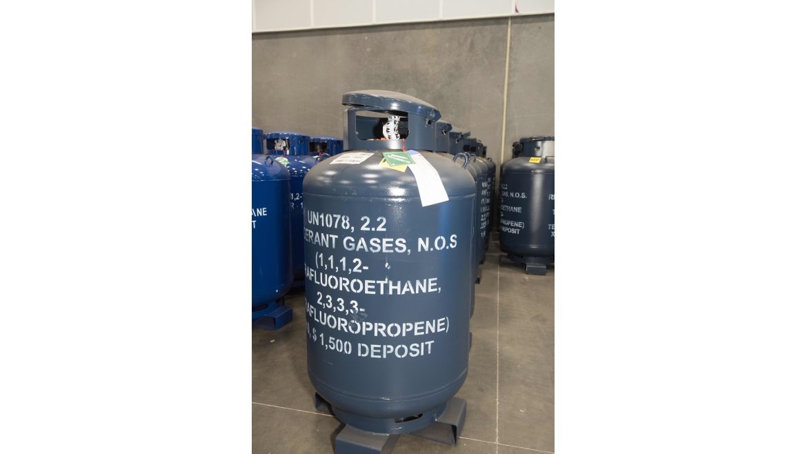 Chemours Refrigerant Gas Container