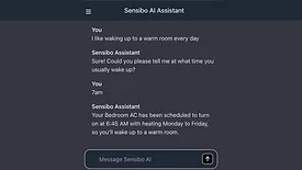 Sensibo AI