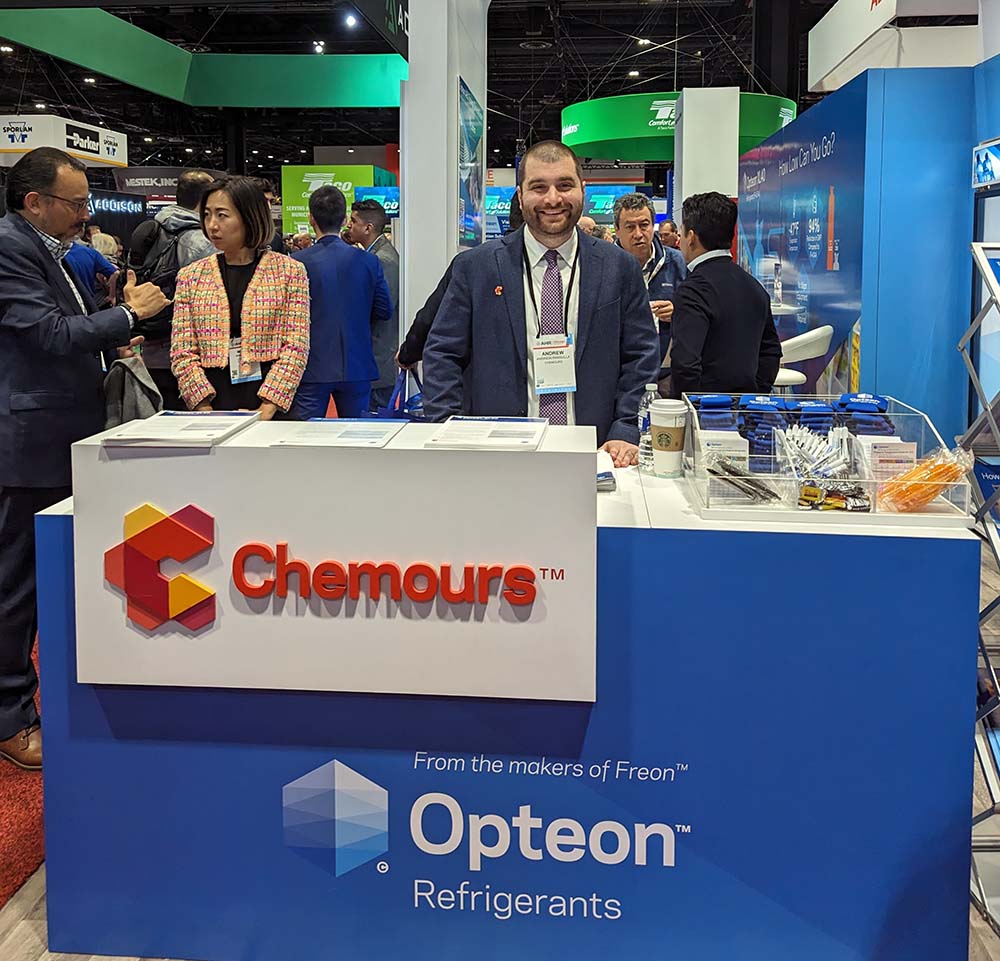 Chemours at AHR Expo.