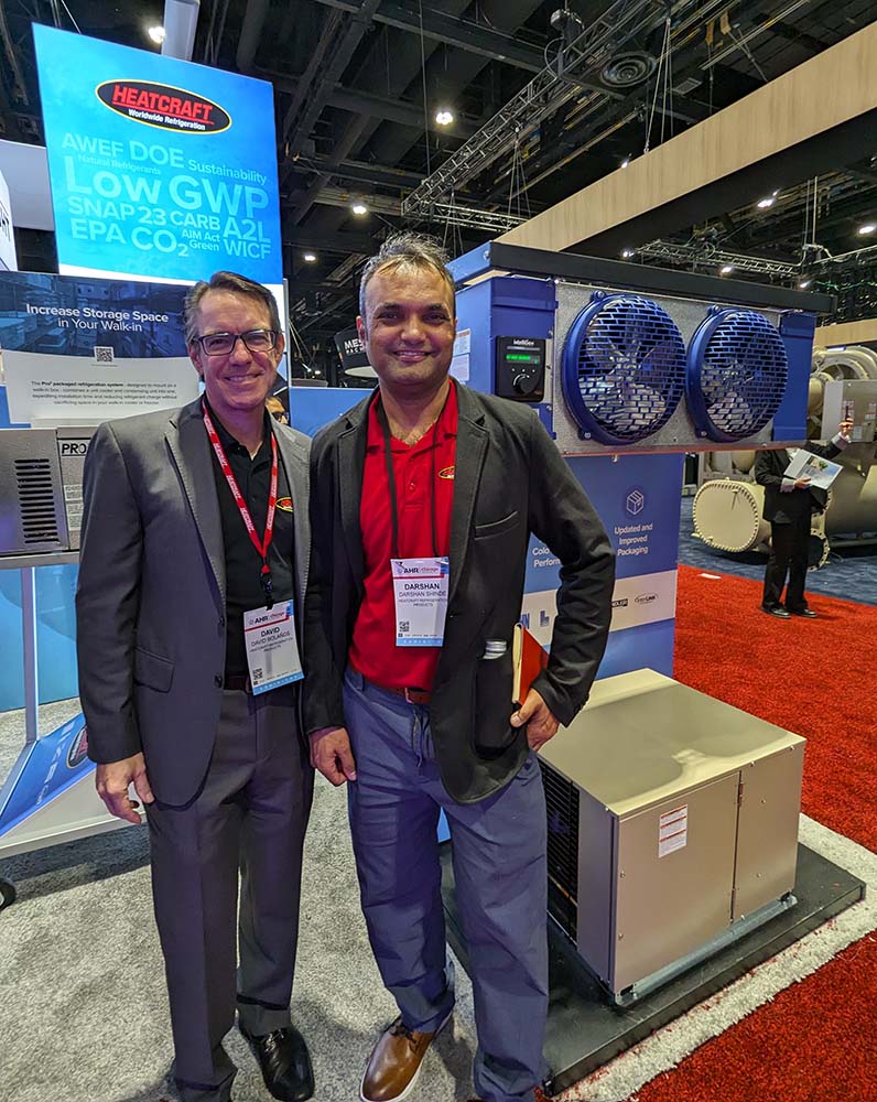 Heatcraft at AHR Expo.