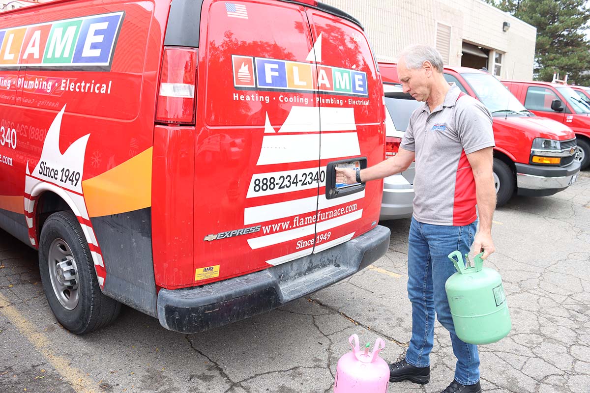 Refrigerant Technician.